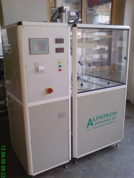 Electroforming unit