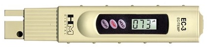 Conductivity meter µS HM-EC-3 with temperature measurement