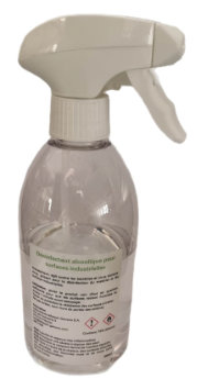 Alcohol-based disinfectant for industrial surfaces